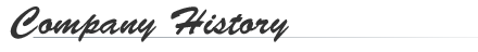 Company History